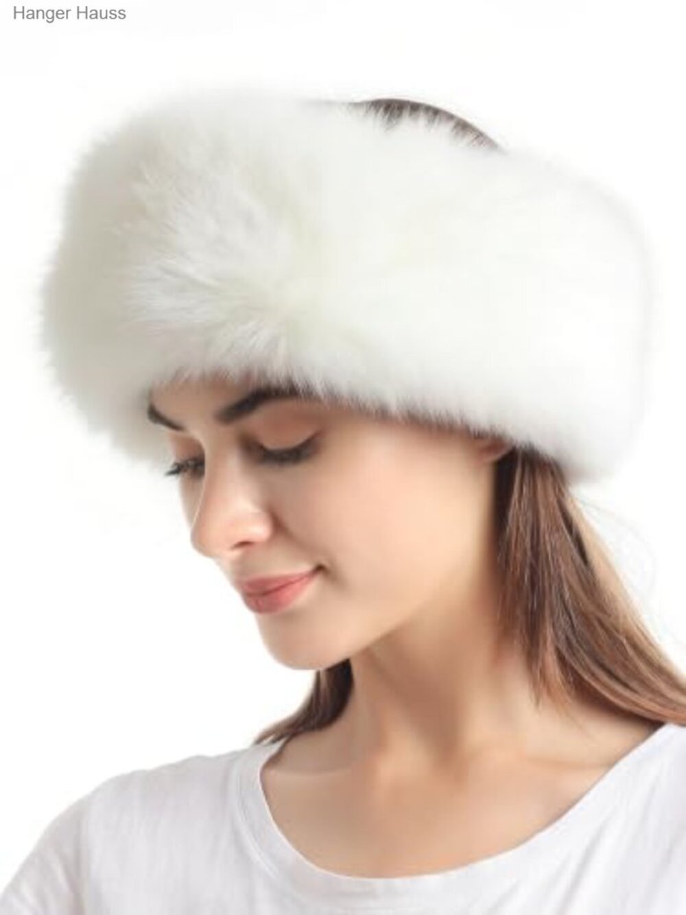 Faux Fur Headband Stretch Ear Warmer Earmuff Winter